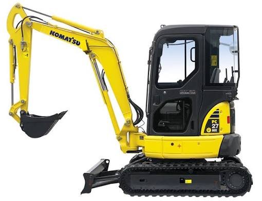 KOMATSU PC27MR-2 ● Enclosed Cab ● 