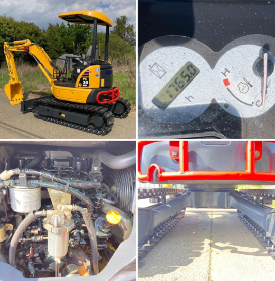 KOMATSU PC30MR-2 